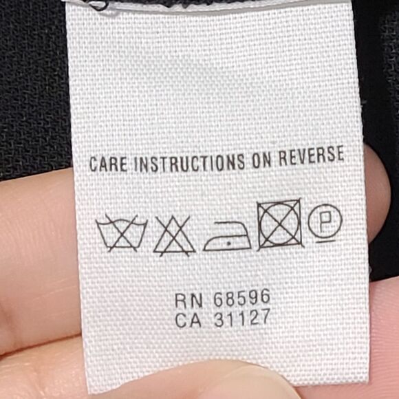 DKNY Pleated Bottom Straight Pencil Skirt Size M - Picture 11 of 11